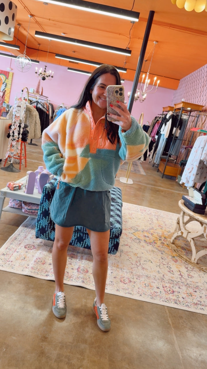 FP Movement | Hit The Slopes Pullover - Sunfaded Horizon Combo