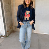Kerri Rosenthal | Imperfect Heart Hat - Indigo Blue