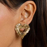 Miranda Frye Amour Earrings - Gold