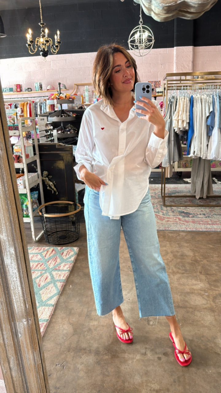 Kerri Rosenthal | Jack Shirt - White