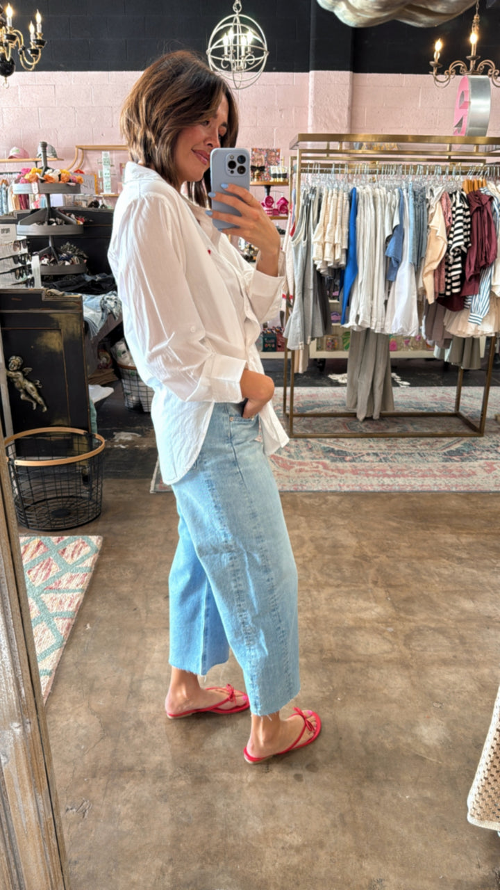 Kerri Rosenthal | Jack Shirt - White