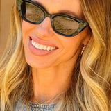 Freyrs | Mia Acetate Women's Sunglasses - Black