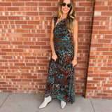 Hutch | Ester Dress - Brown/Multi
