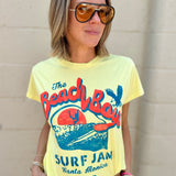 Daydreamer | The Beach Boys Surf Jam Solo Tee -Lemon