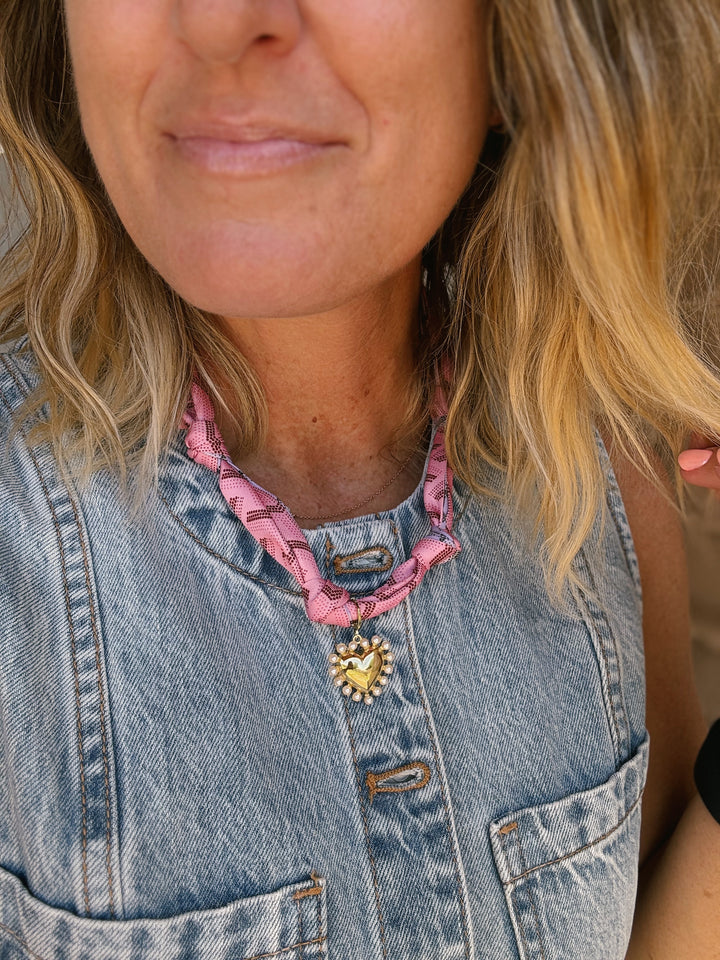 Pearl Heart Necklace