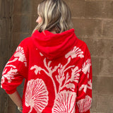 Free People | Shell Baby Hoodie - Cherry Combo
