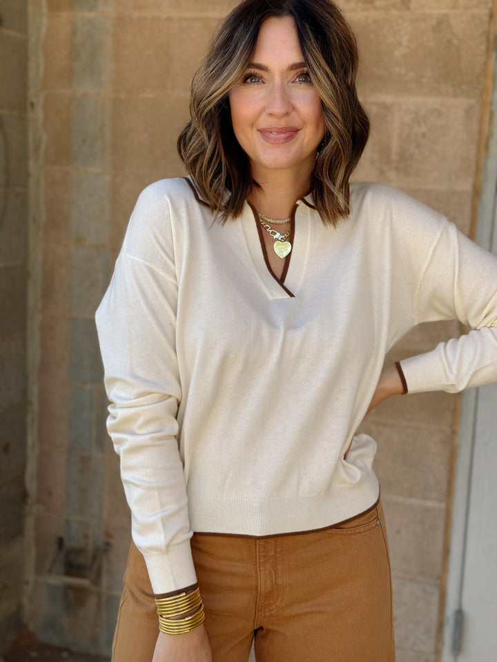 Triolet Sweater - Cream