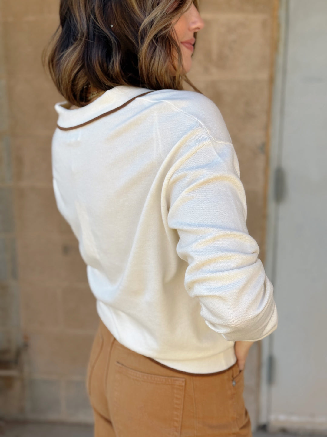 Triolet Sweater - Cream