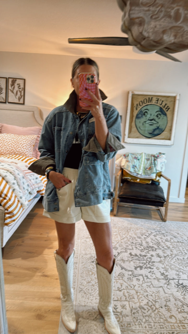 We The Free | Sweet Talk Barn Coat- Century Wash