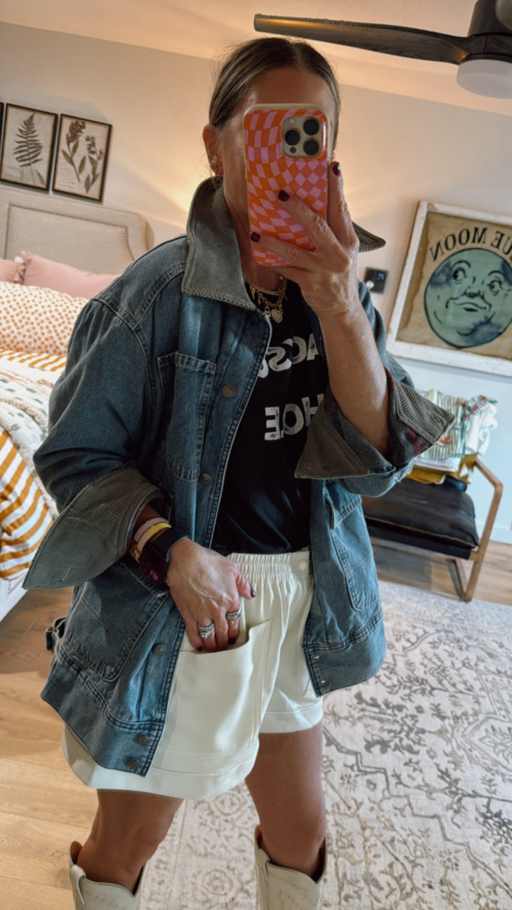 We The Free | Sweet Talk Barn Coat- Century Wash