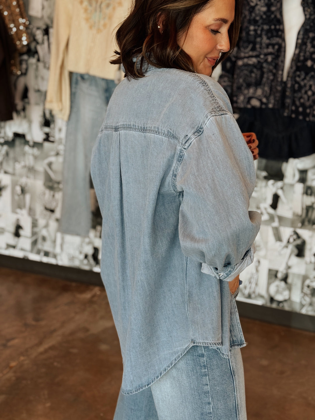 Faherty | Sunfair Denim Relaxed Shirt - Glacier Bay Wash