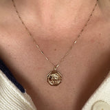 Miranda Frye Coin Charm Necklace - Gold