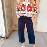Pistola | Sabrina Curved Utilty Pants - Nautical