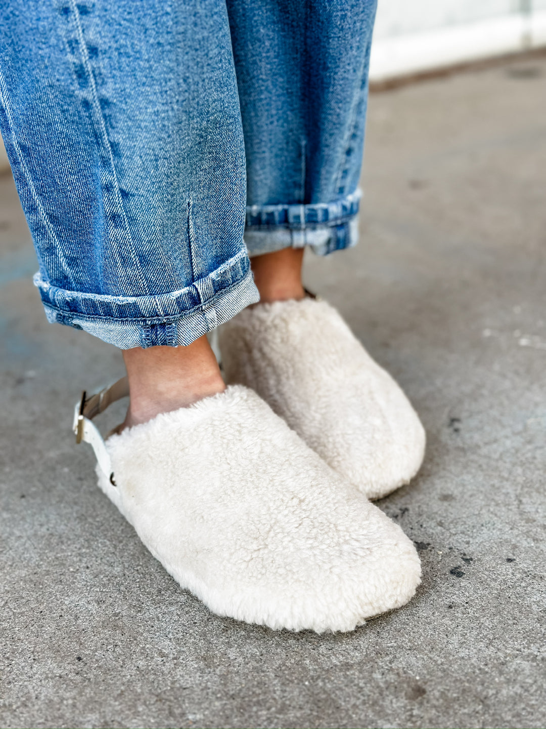 Buckle Up Mule | Fur