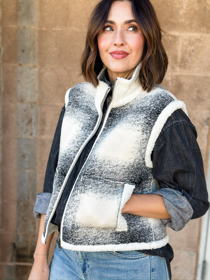 Sundays | Amani Vest - Canyon Plaid