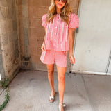 We Are Sundays | Fiona Shorts - Montauk Gingham