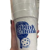 Sassy Cups | Pickleball Styrofoam Cups - 10 Pack