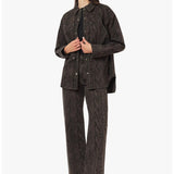 Habitual | Blaine Hight Waist Straight Jeans - Brown Snake Print