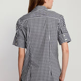 The Shirt | The Short Sleeve Shirt - Black/White Check