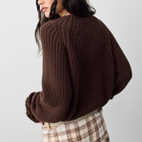 Free People | Low Tide Pullover - Chocolate