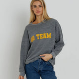 Sunny Somewhere | Gold Go Team Oversized Crew