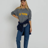 Sunny Somewhere | Gold Go Team Oversized Crew