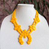 Rahya Jewelry Design | Night Bloom Necklace - Sunflower Yellow