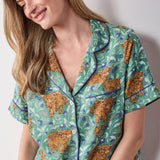 Printfresh | Highland Cows Short PJ Set - Soft Thistle