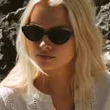 Z Supply | Nouveau Polarized Sunglasses - Polished Black/Grey