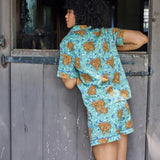 Printfresh | Highland Cows Short PJ Set - Soft Thistle