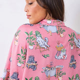 Printfresh | Spa Day Eco Satin Sweet Dreams Set - Pink Polish