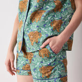 Printfresh | Highland Cows Short PJ Set - Soft Thistle