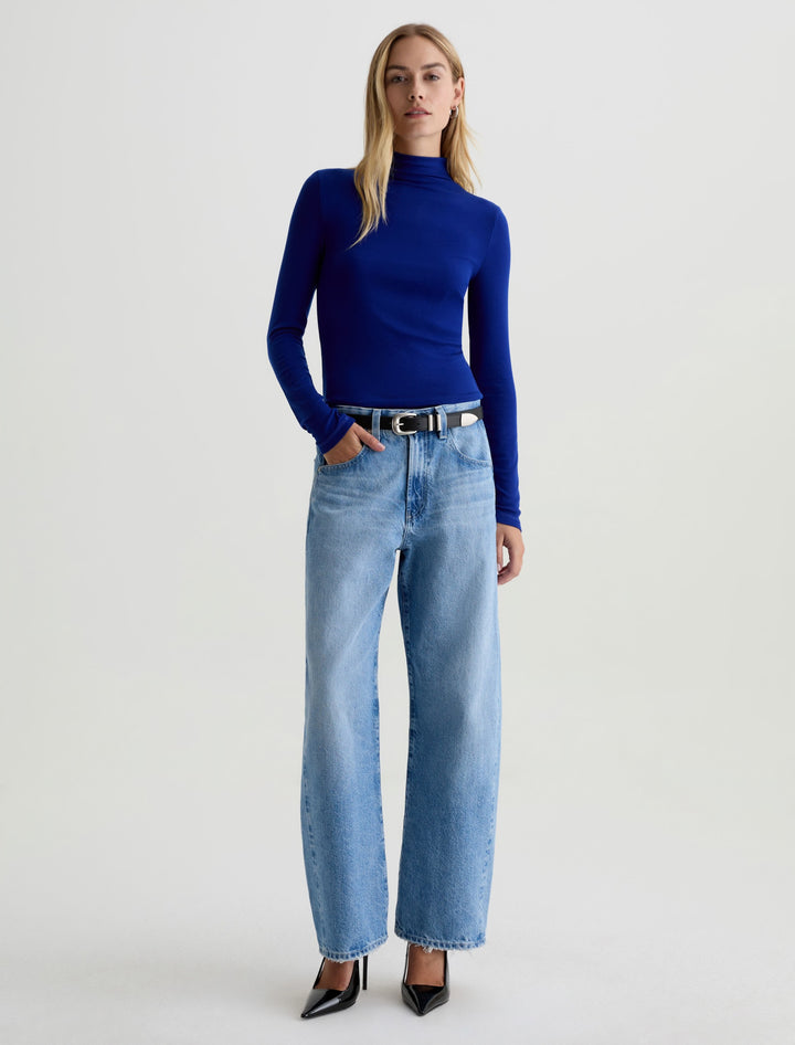 AG Jeans| Hattie High Rise Barrel - Blueprint