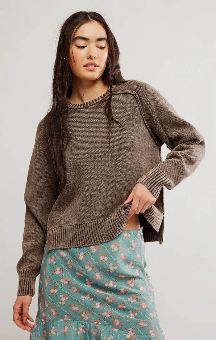 Free People | Spring Street Pullover - French Chocolate
