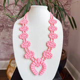 Rahya Jewelry Design | Golden Hour Necklace - Bubblegum Pink