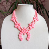 Rahya Jewelry Design | Night Bloom Necklace - Bubblegum