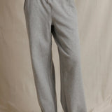 Perfect White Tee | Leni Pant - Heather Grey