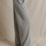 Perfect White Tee | Leni Pant - Heather Grey
