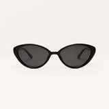 Z Supply | Nouveau Polarized Sunglasses - Polished Black/Grey