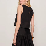 Sanctuary | The Desired Summer Crop Shell Tank - Black