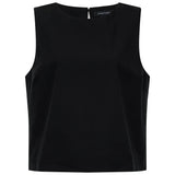 Sanctuary | The Desired Summer Crop Shell Tank - Black