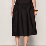Sanctuary | Matter of Time Poplin Skirt - Black