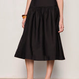 Sanctuary | Matter of Time Poplin Skirt - Black