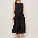 Sanctuary | Matter of Time Poplin Skirt - Black