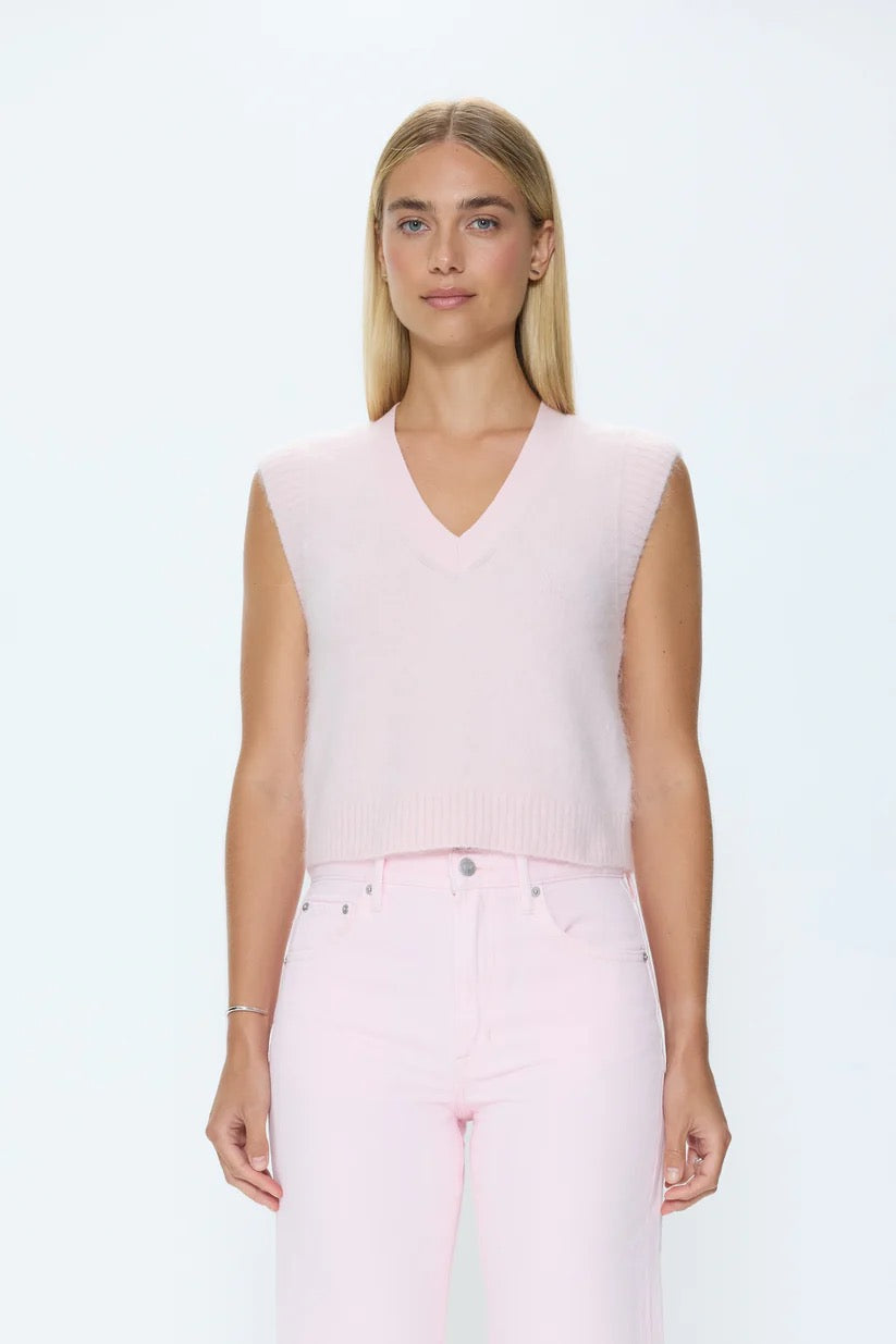 Pistola | Maxine Sweater Vest - Blush