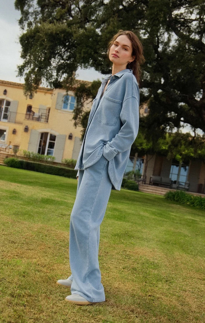 Z Supply | Hunter Knit Denim Pant - Ocean Air Indigo