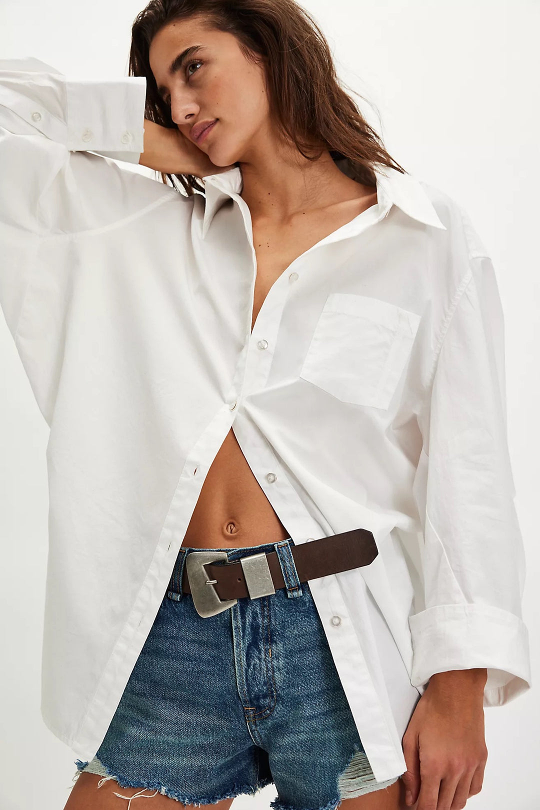 Free People | Sabine Tailored Shirt - Parchment