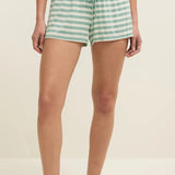 Z Supply | Nori Stripe Short - Crystal Green