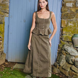 Love the Label | Eva Top - Ivy Green