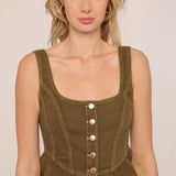 Love the Label | Eva Top - Ivy Green